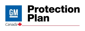 GM Protection Plan Canada logo, featuring blue company emblem and maple leaf icon.